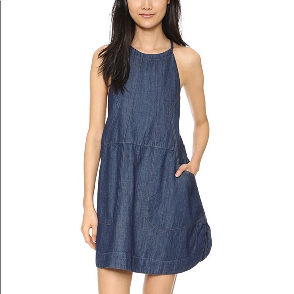 Free People Denim dress - Picture 6 of 7